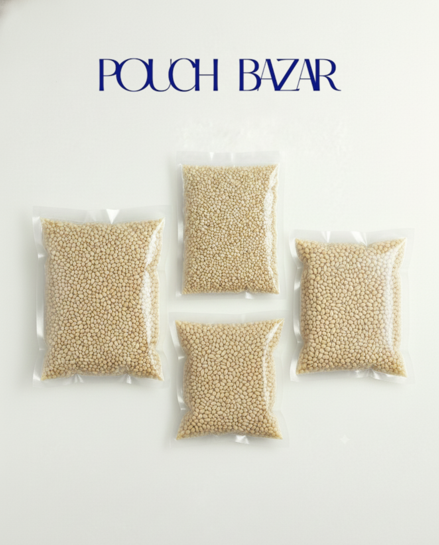 3 Side Seal Vaccum Pouches